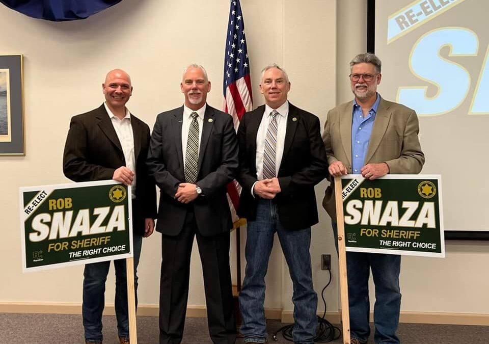 Abbarno endorses Sheriff Snaza (x2)
