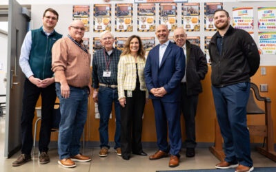 Rep. Peter Abbarno tours Centralia schools, discusses modernization strategy and state partnership