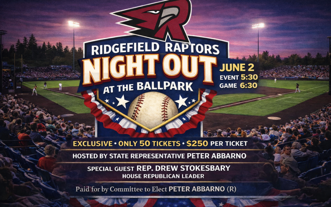 Abbarno hostes Ridgefield Raptors Fundraiser