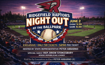 Abbarno hostes Ridgefield Raptors Fundraiser
