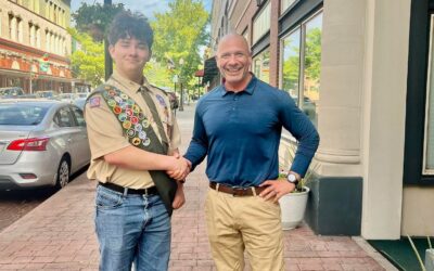 Rep. Abbarno meets with Eagle Scout